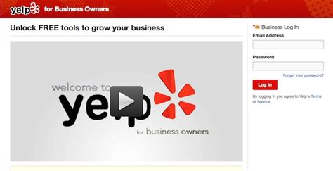 yelp biz login|yelp business lookup.